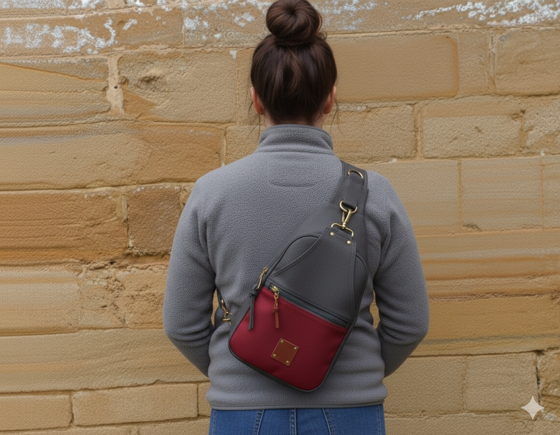 Triangle Sling Bag Pattern- StitshAndSling